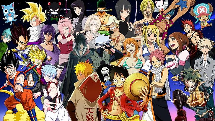 one piece dragon ball dragon ball super naruto shippuuden wallpaper preview