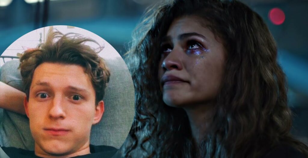 Tom Holland appare con Zendaya in una foto del set di Euphoria I fan ne sono convinti scaled